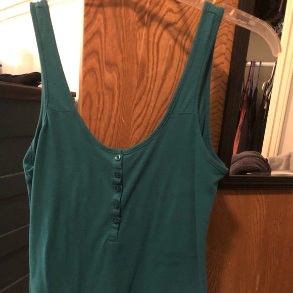 Teal tank top - Picture 2 of 4